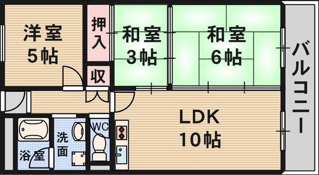 ホームズ】カクタスパークハイツ 8階の建物情報｜大阪府豊中市寺内1丁目1-1