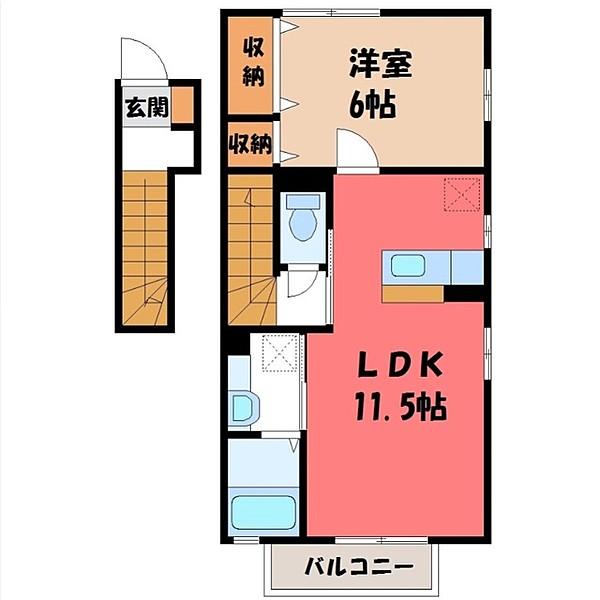 ホームズ ブリエ ファム 2階の建物情報 栃木県宇都宮市五代1丁目14 50